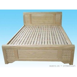 Giường Gỗ Sồi Nga 1m6
