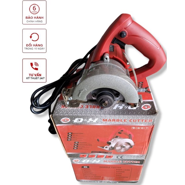 Máy cưa gạch , máy cưa gỗ , bê tông DH 110A 1650W chuyên dụng