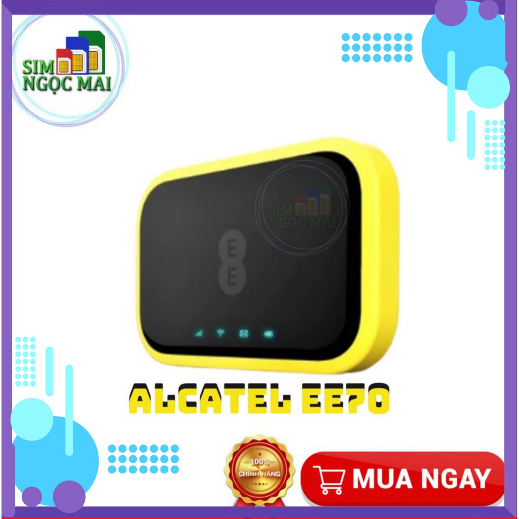 SALE NÀO CẢ NHÀ 50% Bộ Phát Wifi 4G Alcatel EE70, Tốc Độ 4G 300Mbps, Pin 2150mAh, Wifi 802.11ac Hỗ Trợ 20 Kết Nối SALE N | BigBuy360 - bigbuy360.vn