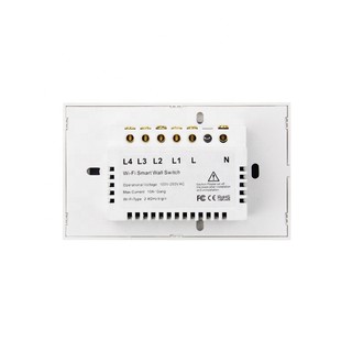 Công tắc thông minh Tuya 4 nút wifi