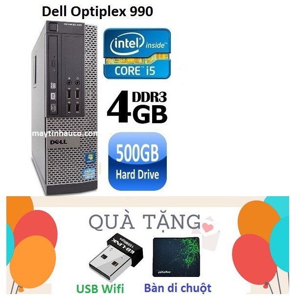 Đồng Bộ Dell Optiplex 990 Core i5 2400 / 4G / 500G ,