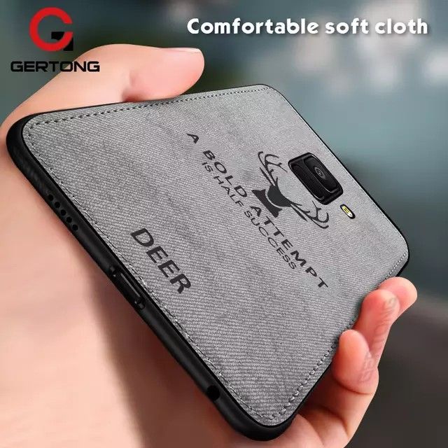 Ốp lưng Samsung S9 Plus / S20 Plus / S20 Ultra / S22 Ultra Vải đầu Hươu thời trang cao cấp