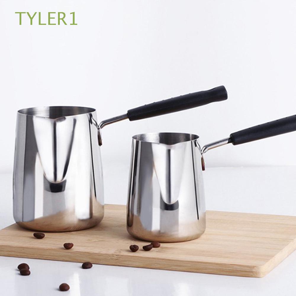 Nồi Nấu Sữa / Cà Phê / Nến Bằng Thép Không Gỉ Tay Cầm Dài Tiện Dụng Tyler1