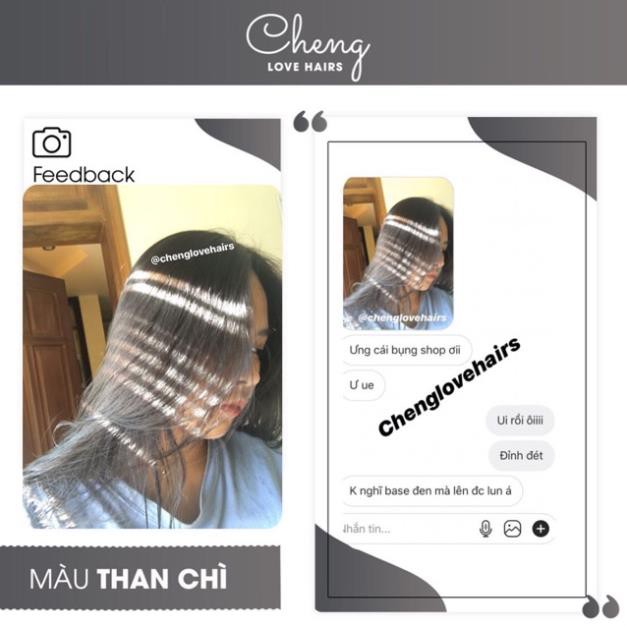 [KHÔNG TẨY] Thuốc nhuộm tóc THAN CHÌ lên từ nền đen tự nhiên Chenglovehairs, Chengloveshair, Chengloveshairs, Chengloveh | BigBuy360 - bigbuy360.vn