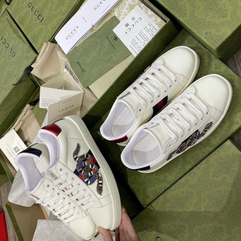 (Hàng trung 11 XỊN) 🎁Giày thể thao Gucci rắn đính đá cao cấp nam nữ | BigBuy360 - bigbuy360.vn