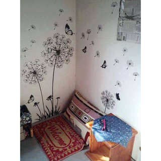 Decal dán tường bồ công anh 1 ( 1m6*1m3)