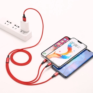 Cáp Sạc Giao Diện Cổng Micro Usb / Type-c / Lightning Dành Cho Điện Thoại Android Ios