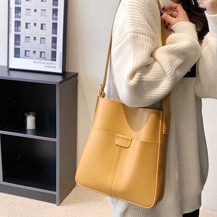 Túi đeo vai IELGY phong cách retro cổ điển chất lượng cao cho nữ