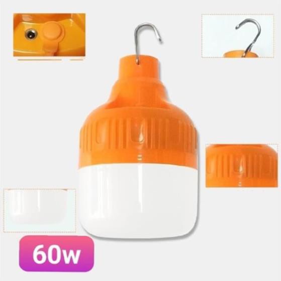 Đèn Led Sạc Tích Điện 60/100/120W Thời Gian Sử Dụng Từ 6-8 Giờ Liên Tục, Có Móc Treo Tiện Dụng, Bảo Hành 12 Tháng