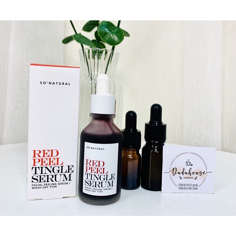 TẨY DA CHẾT HOÁ HỌC RED PEEL - PEEL DA KHÔNG BONG TRÓC