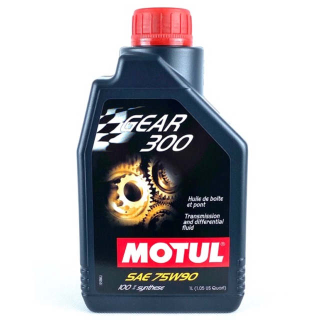 Nhớt hộp số (nhớt lap) xe tay ga Motul Gear 300 75W90 1L