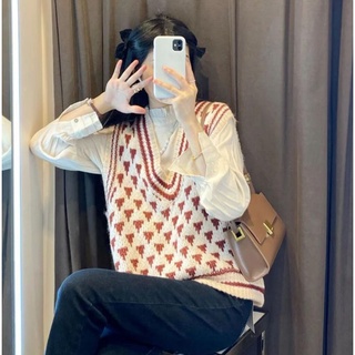 [🌀Sẵn] Áo Len Ghi Lê Nữ