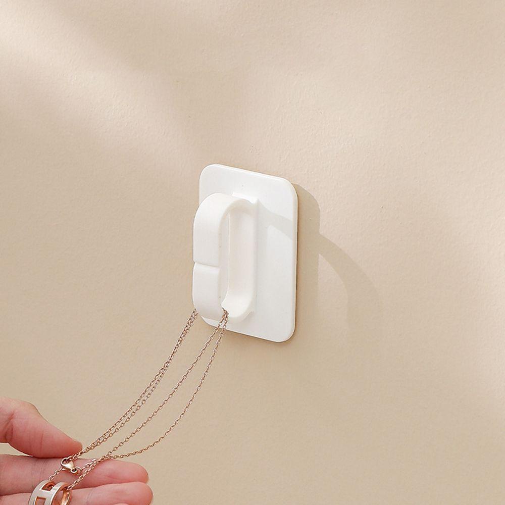 Set 2 Móc Treo Đồ Dính Tường Bằng PP Đơn Giản