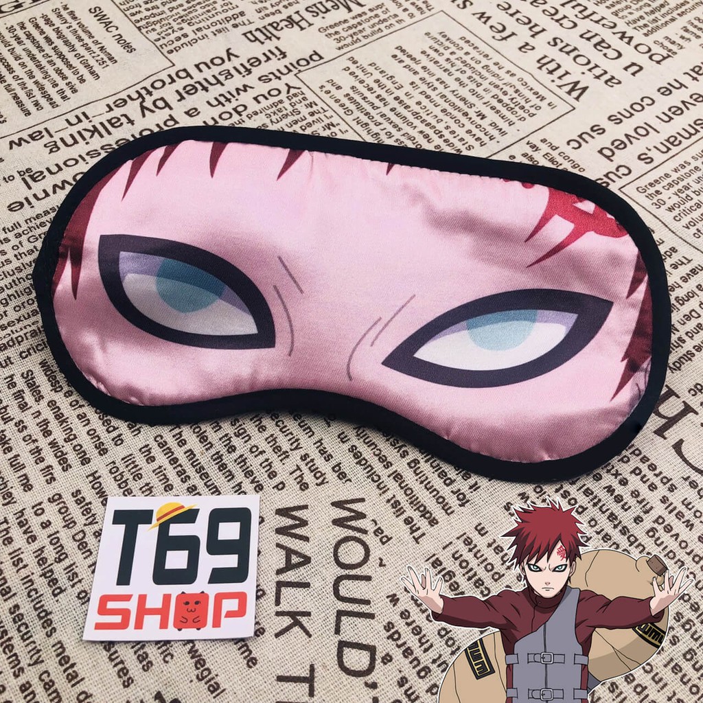 Bịt mắt ngủ Gaara - anime Naruto