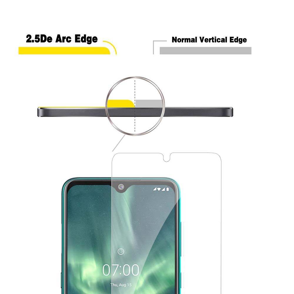 Kính cường lực dành cho điện thoại Nokia C1 Plus C2 1.4 2.4 3.4 5.4 1 7.2 2.3 2.2 X71 6.2 4.2 3.2 1 3.1 6.1 3.1 2.1 7 Plus 8.1 X7 X5 X6
