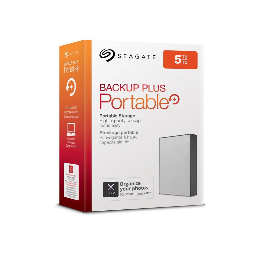 Ổ Cứng Di Động Seagate Backup Plus Portable 5TB 2.5" USB 3.0 2019