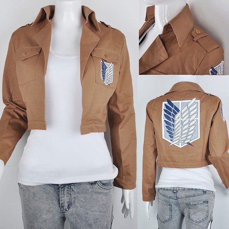 Áo Khoác Cosplay Nhân Vật Shingeki No Kyojin Của Attack On Titan