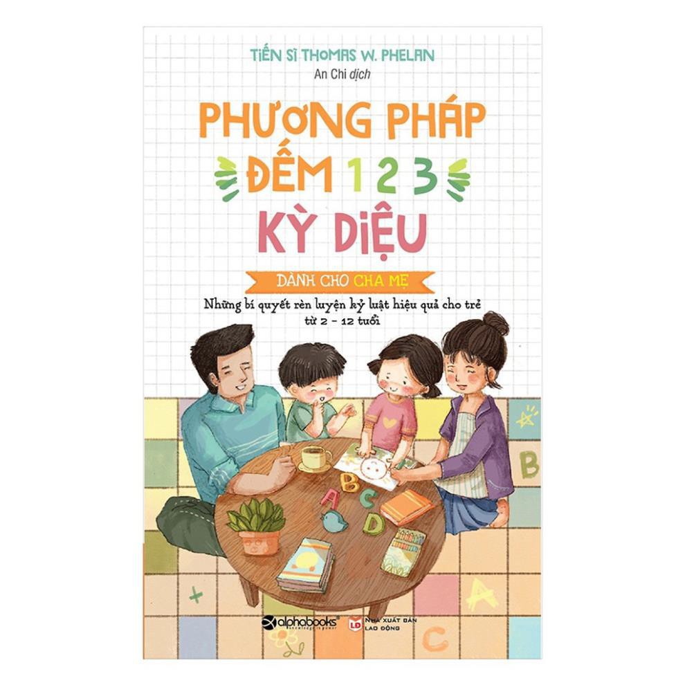 Sách AlphaBooks - Phương Pháp Đếm 1-2-3 Kỳ Diệu – Dành Cho Cha Mẹ