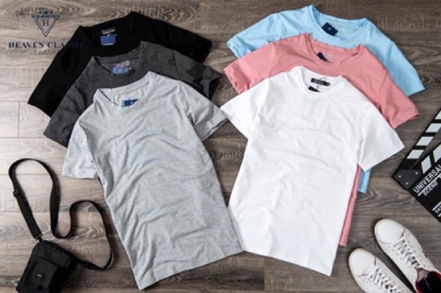 [HÀNG LOẠI 1] Áo Thun, Áo Phông Trơn Nam Chất Liệu Cotton Cực Đẹp (kèm ảnh thật)