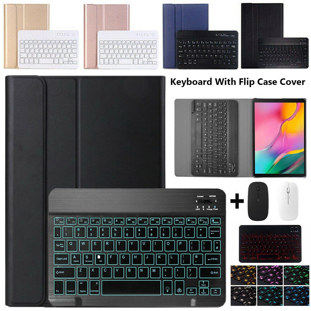 Bao Da Máy Tính Bảng Có Bàn Phím Bluetooth Cho Samsung Galaxy Tab S8 Plus 12.4 SM-X800 SM-X806