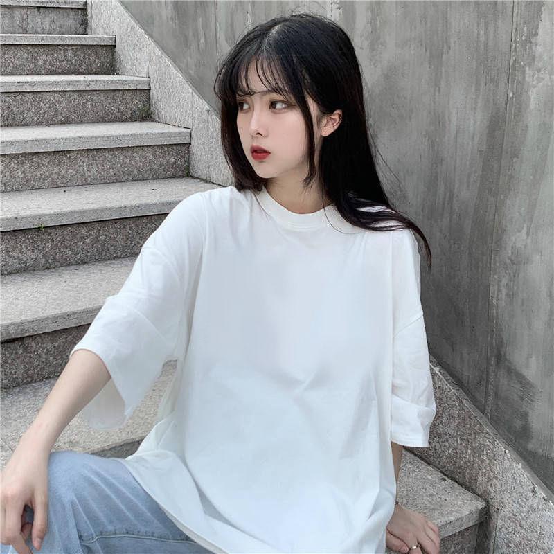 Áo thun unisex cổ tròn form rộng streetwear áo phông nam nữ form to basic cotton oversize
