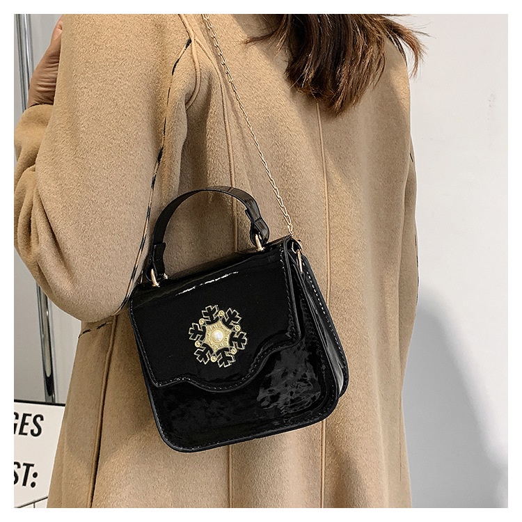 Túi Xách JASMIN NOIR Da PU Có Khóa Thời Trang Dành Cho Nữ
