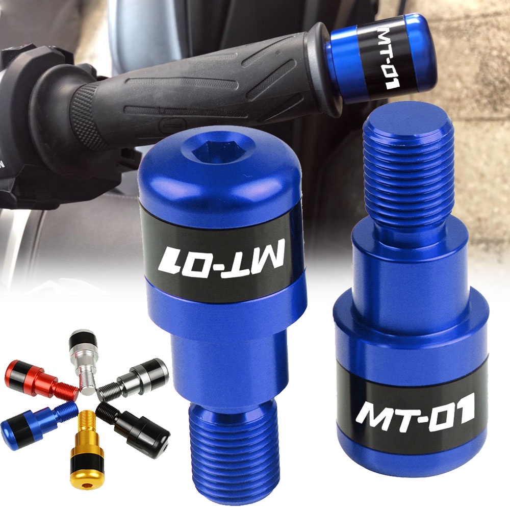 FOR YAMAHA MT01 MT-01 2004 2005-2009 Motorcycle 7/8'' 22MM CNC Handlebar End Moto Grip Ends Plus Handle Bar Grips Ends T