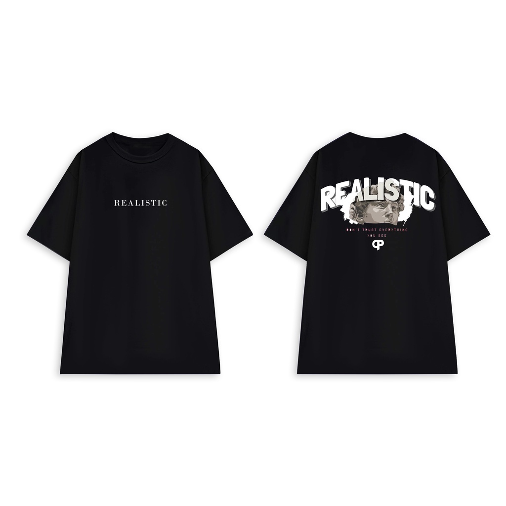 Áo thun form rộng tay lỡ unisex- Áo phông oversize in hình theo phong cách Âu Mỹ