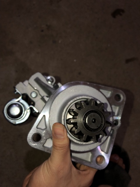 đề a7 ( khởi động ô tô ) 11 răng lắp howo a7 tai rộng