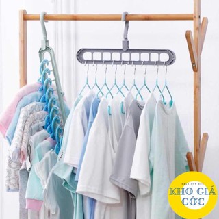 Móc treo quần áo thông minh 9 lỗ