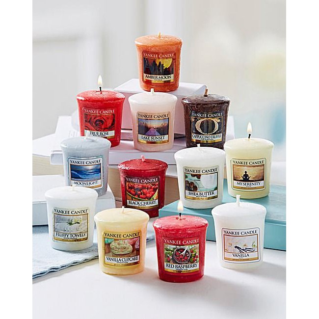 Nến tạ ơn Yankee 49g nến thơm (Sampler) Yankee Votive Candles