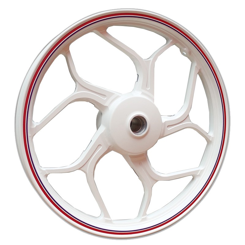 Vành đúc xe máy asio trắng sứ