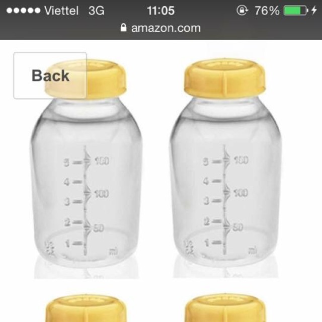 Bình medela 150
