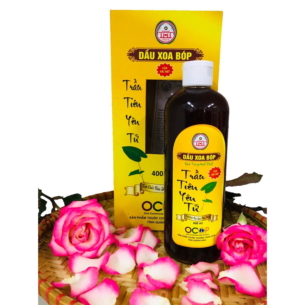 Dầu Xoa Bóp Trầu Tiên Yên Tử - HÀNG CHÍNH HÃNG CỦA HTX OCOP QUẢNG NINH