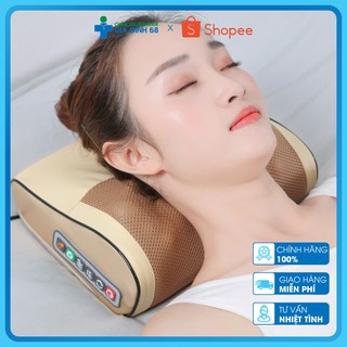 [FreeShip] Gối Massage Hồng Ngoại Xoa Bóp Giảm Căng Thẳng 16 BI OSAKA [Hàng Chính Hãng] [Chính Hãng]