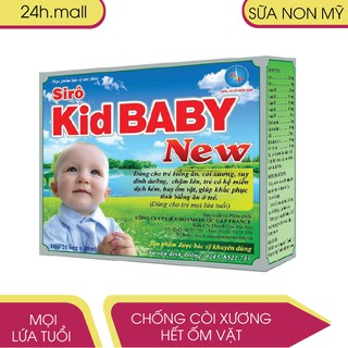 Siro kid baby new giúp bé cao lớn khoẻ mạnh thông minh