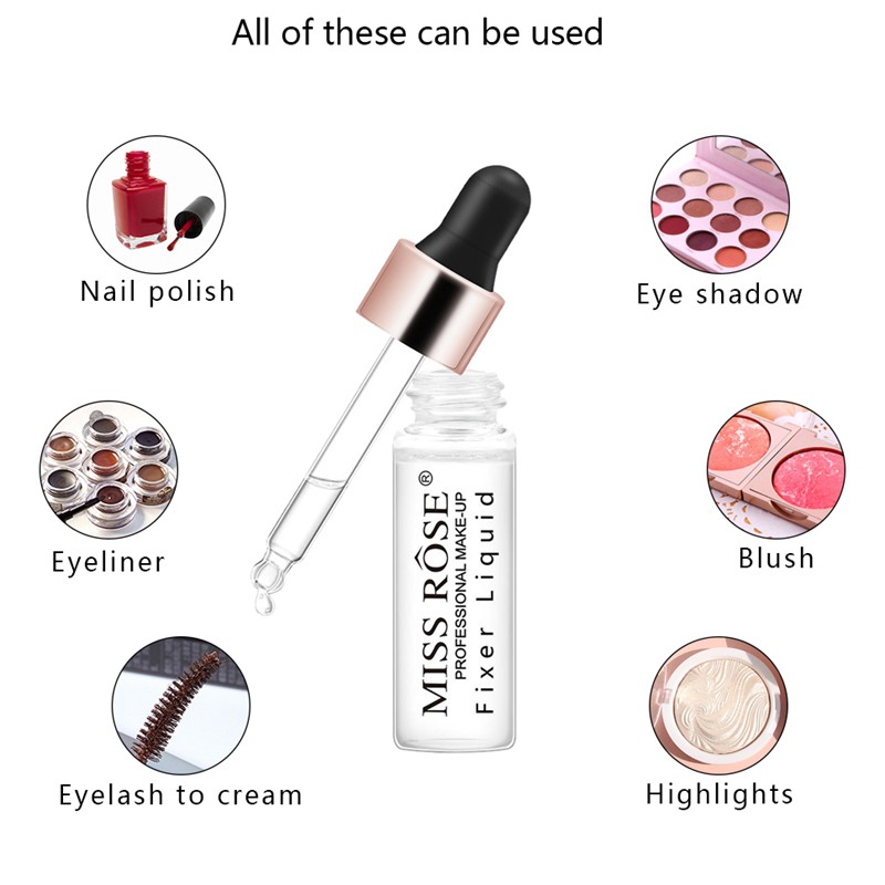 [Hàng mới về] Dung dịch pha loãng mỹ phẩm/ nước sơn móng/phấn phủ/ phấn má hồng/ kẻ mắt thương hiệu Miss Rose | BigBuy360 - bigbuy360.vn