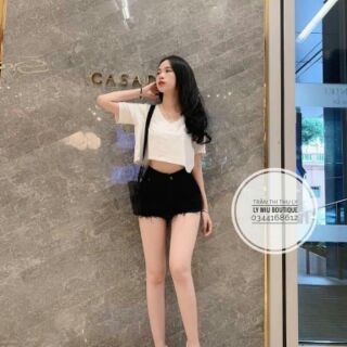 ÁO CRTOP CỔ TIM ( siêu hót)
