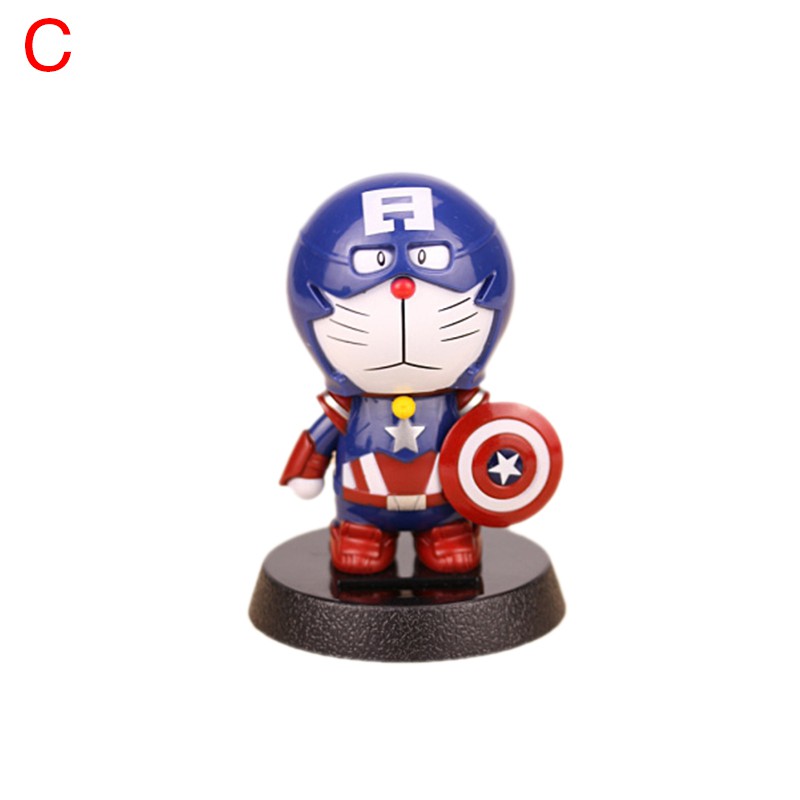 Đồ Chơi Mô Hình Nhân Vật Iron Man Captain America Lật Nhảy Múa Độc Đáo