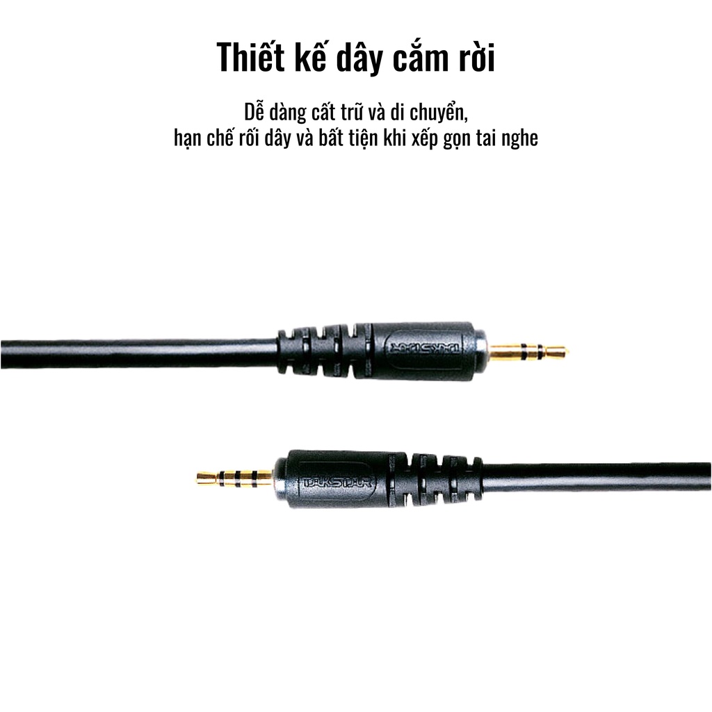 Tai Nghe Chụp Tai Cao Cấp Takstar PRO 82 Chống Ồn, Nghe Nhạc, Kiểm Âm Livestream Hát Karaoke Chính Hãng Bảo Hành 1 Năm