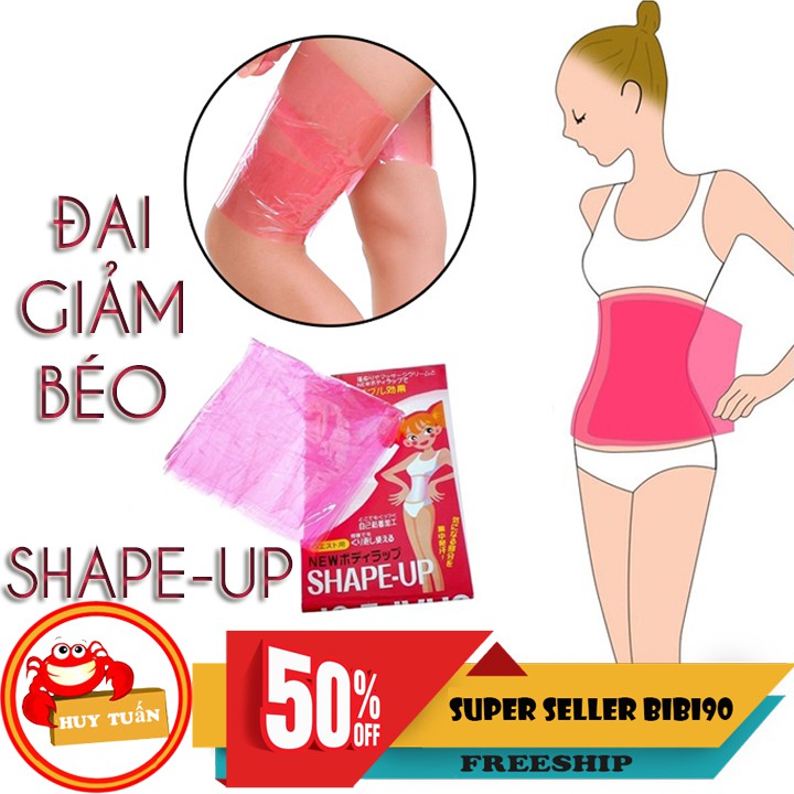 Đai quấn bụng quấn chân giảm béo SHAPE-UP (DGB01)