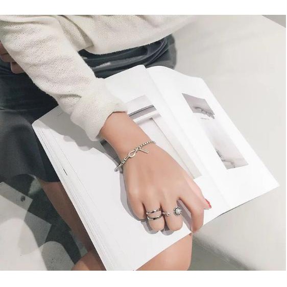 Vòng Tay Nam Nữ Bạc 925 đơn giản cá tính [CÓ ẢNH THẬT] | BigBuy360 - bigbuy360.vn