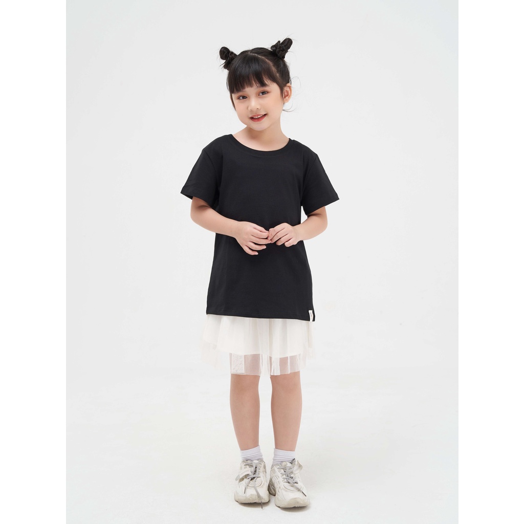 Áo thun trẻ em YODY chất cotton mềm mại, cổ tròn tay ngắn - KTS2