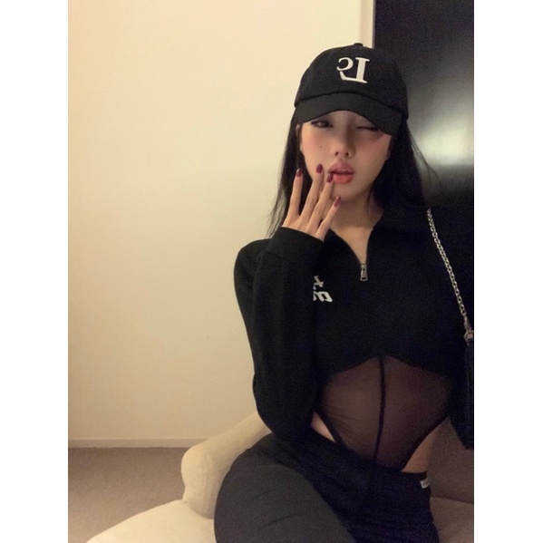 [SẴN] Bodysuit Lưới Dài Tay Phong Cách Quyến Rũ Cá Tính | BigBuy360 - bigbuy360.vn
