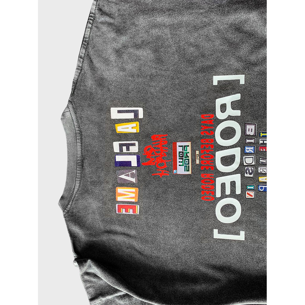 Áo thun DACretro Rapper Travis Scott, Wash Tee | BigBuy360 - bigbuy360.vn