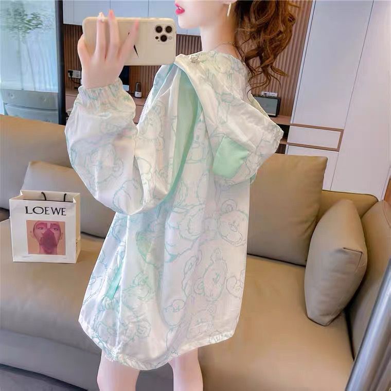 Áo Khoác Cardigan Mỏng Chống Tia Cực Tím Thoáng Khí Phong Cách Mới 2022