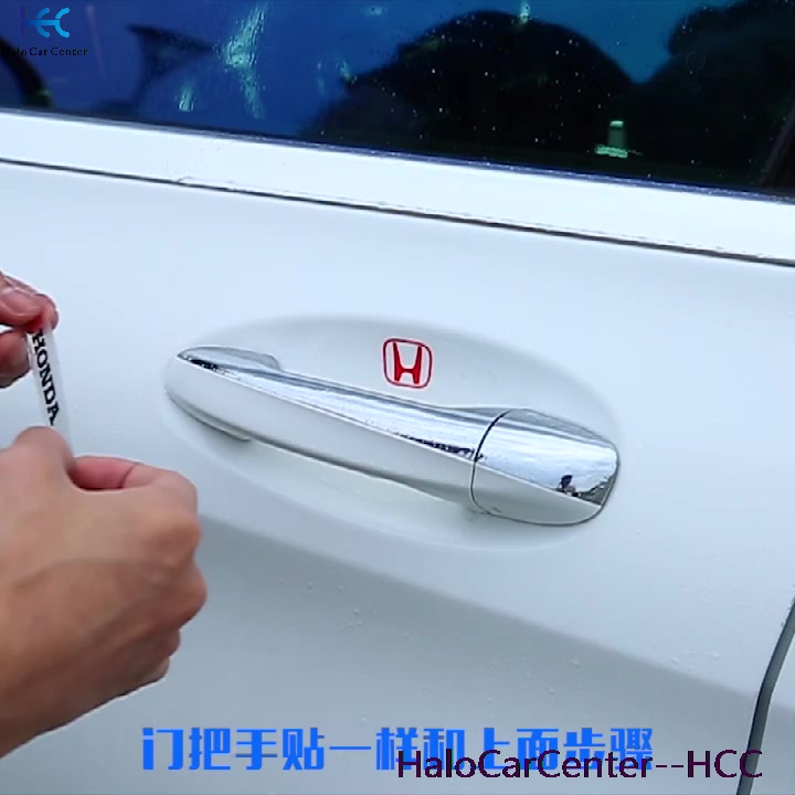 Set 8 Miếng Dán Bảo Vệ Tay Nắm Cửa Xe Hơi Honda