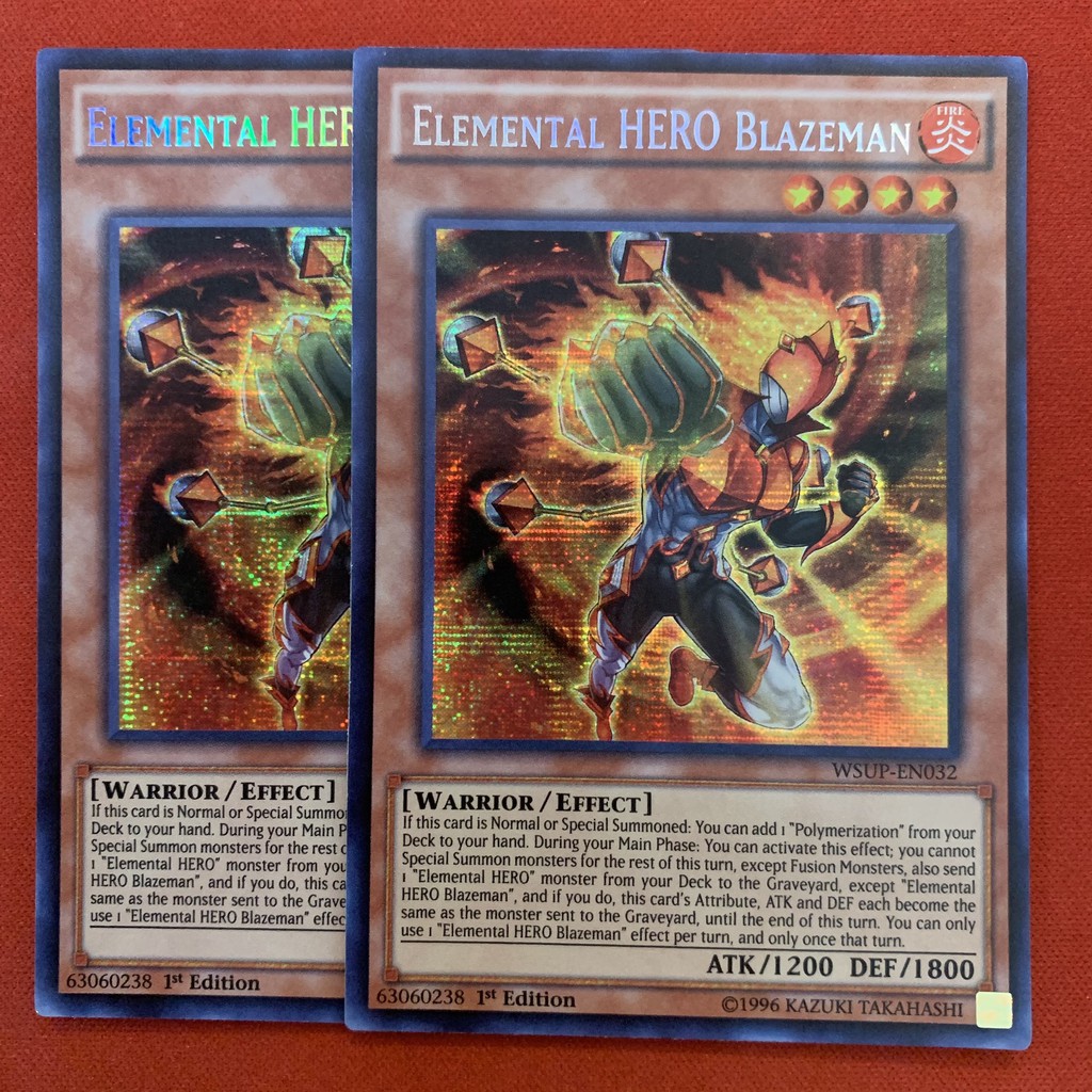 EN-JP]Thẻ Bài Yugioh Chính Hãng] Elemental Hero Blazeman