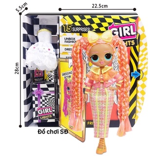búp bê OMG - combo 4 hộp 4 mẫu
