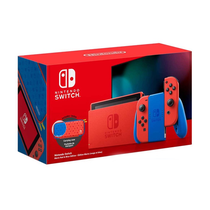 Máy Chơi Game Nintendo Switch Mario Red &Blue